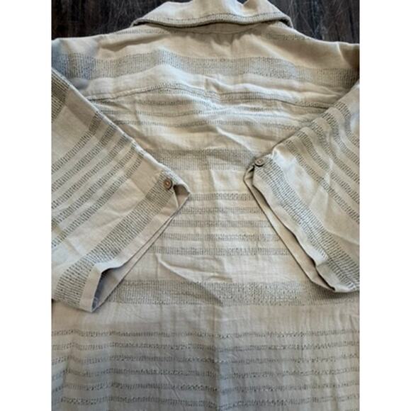 NWT!! "BEN SHERMAN" Men's Button Up SZ M, MS-99.00 Safari Preppy Quiet Luxury - Picture 11 of 11